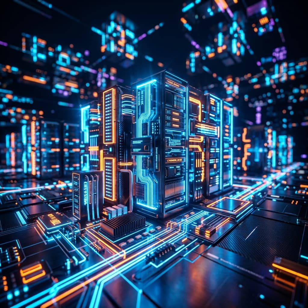 Cyber Server Room